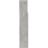  Uzglavlje s ormarićem siva boja betona 140 x 19 x 103,5 cm | Eponuda.com