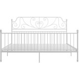  Za krevet bijeli metalni 180 x 200 cm | shoptok.hr