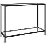  Konzolni stol prozirni 100 x 35 x 75 cm od kaljenog stakla | shoptok.hr