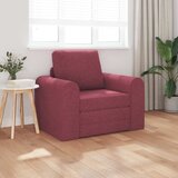  Krevet na razvlačenje Vinska crvena 98 x 71 x 83 cm tkanina | shoptok.hr