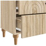 vidaXL Noćni ormar Hrast sonoma 62 x 34 5 x 48 cm Konstruirano drvo - Hrast sonoma | shoptok.hr