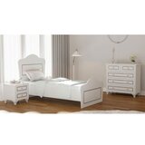 Hanah home Rb-100 Matte White Single Bedstead | ePonuda.com