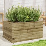 Maison Chic Vrtno cvetlično korito - Cvetlični Lonec 90x60x45,5 cm impregnirana borovina, (21790418) | Shoptok.si