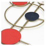WALLXPERT metalna zidna kuka multicolor lydia | ePonuda.com