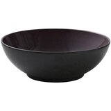 Bitz crna posuda od kamenine s ljubičastom unutarnjom stranom Mensa, promjer 30 cm | shoptok.hr