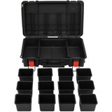  Prijenosni kovčeg crni 56,5x34x16 cm od PP-a | shoptok.hr