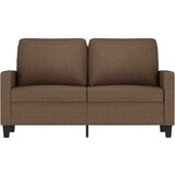  Kavč dvosed rjav 120 cm blago, (20922984) | Shoptok.si