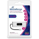 Mediarange USB 3.2 Gen 1 USB STICK s kliznim mehanizmom i uzicom za privjesak, Silver/Black, 32GB , MR916 Cijene
