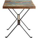  Blagovaonski stol 140 x 70 x 76 cm od masivnog obnovljenog drva | shoptok.hr