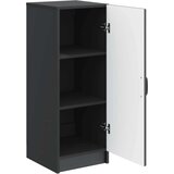  Strani šal Črna 33 x 34,5 x 87 cm Inženirski les, (5000217391) | Shoptok.si