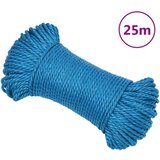 vidaXL Radno uže plavi 8 mm 25 m od polipropilena | shoptok.hr