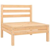  Srednja vrtna sofa od masivne borovine Cijene
