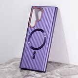 Torbica Magsafe Stripe za Samsung S918B Galaxy S23 Ultra ljubicasta