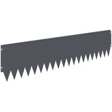  Ograda oko Travnjaka 10 kom. 103 x 25 cm Čelik Antracit | shoptok.hr