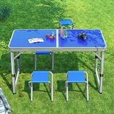 Smania CampMate™ sklopivi aluminijumski kamping sto sa 4 stolice | Eponuda.com