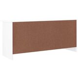  Klupa za cipele ALTA bijela 100 x 35 x 45 cm masivna borovina | shoptok.hr