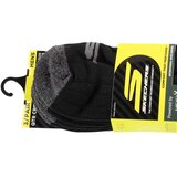 Skechers 3pk Mu&amp;scaron;ke Čarape 1/2 Terry Qtr Crew S114662-HBLK Slike