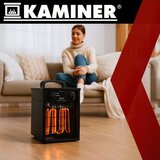 Kaminer električna grijalica s ventilatorom 3000 W, IPX4 Slike