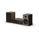 Classic Stereo Coffee Black/Walnut EU/UK Retro stereo uređaj , crna, orah
