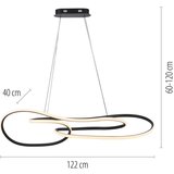 Lesnina XXXL VISEČA LED-SVETILKA | Shoptok.si