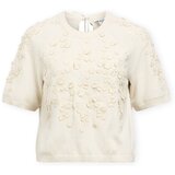 .OBJECT Puloverji Niko Knit - Birch Bež Cene