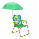 Kinder Home Sklopiva dečija stolica sa suncobranom TOFI – Za plažu, baštu i kampovanje | Eponuda.com
