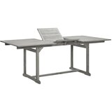 vidaXL Vrtni blagovaonski stol (150 - 200)x100x75 cm od drva bagrema Cijene