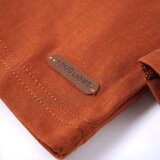  Dječja majica s dugim rukavima tamnonarančasta 104 | shoptok.hr