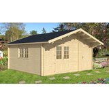 Male kuće Drvena kuća PEDRO F 505 × 505 cm – bez završnog krovnog pokrova | shoptok.hr