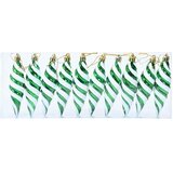  Božićna spirala u obliku kugle 40 pcs Zelena Plastika | shoptok.hr