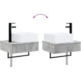  Set namještaja za kupaonicu 5 kom. Betonska siva | shoptok.hr
