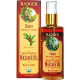 Badger Balm Ginger Deep Tissue masažno olje Cene