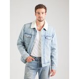 Levi's Prijelazna jakna 'Type III Sherpa Trucker Jacket' plavi traper | shoptok.hr