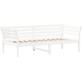  Dnevni krevet bez madraca bijeli 100x200 cm od masivne borovine | shoptok.hr