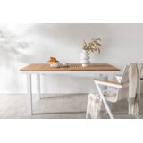 Venture Home Panama pravokutni vrtni blagovaonski stol 160 &amp;times; 90 cm, bijeli Slike