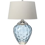 Quintiesse Samara Namizna svetilka iz kovine, polirani nikelj, svetlo modro steklo, (22099494) Cene