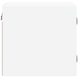  Noćni ormarići sa staklenim vratima 2 kom bijeli 35x37x35 cm | shoptok.hr