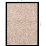  Otirač bež 60 x 80 cm | shoptok.hr