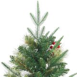  Umetno Zložljivo Božično Drevo Zelena 240 cm PE in PVC, (5000065895) | Shoptok.si