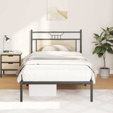 Maison Chic Posteljni okvir - Enojna postelja - Postelja za odrasle brez vzmetnice hrast 100x190 cm inženirski les-J11871, (21762082) | Shoptok.si
