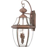 Elstead Lighting Elstead Newbury Velika stenska svetilka z 2 lučema - starana bakrena, E14, (22100198) | Shoptok.si