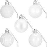  Set božićnih kuglica 150 kom. Bijela 3 cm Polistiren | shoptok.hr