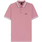 Boss Paddy Piqué Polo Shirt Light Pink Ružičasta Cijene