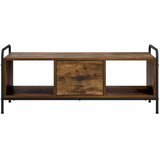  Stolić za kavu Dimljeni hrast 99 5 x 49 x 41 cm - Dimljeni hrast | shoptok.hr