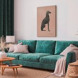 Artgeist Slika Na Platnu Calm Greyhound | Shoptok.si