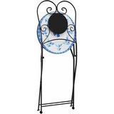 Bistro set s mozaikom plavo-bijeli od željeza i keramike | shoptok.hr