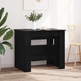  Blagovaonski stol 180 x 85 x 75 cm Konstruirano drvo Crni hrast | shoptok.hr