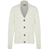 Trendyol Cardigan - Ecru - Slim fit | shoptok.hr