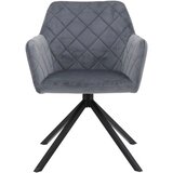 XXXL Stol Patti, Siva, Vrtljiv | Shoptok.si