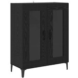  Kuhinjski ormarić Zidne Crni hrast 69 5 x 34 x 180 cm Konstruirano drvo | shoptok.hr